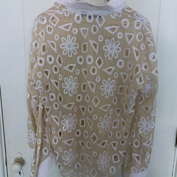 Georg Roth cutout sequin top - Picture 4 of 5